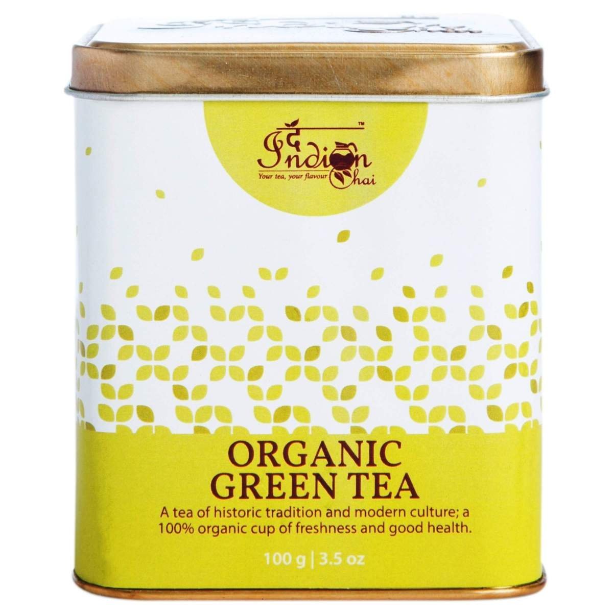 uk81Z6uOBFc8L-1.jpg The Indian Chai - Organic Green Tea 100g, Infused with Nature's Goodness - Energize Your Senses, Boost Well-being, and Embrace a Healthful Lifestyle! - Fast UK Delivery - Image 1