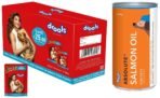 Drools Puppy Wet Dog Food, Real Chicken and Chicken Liver Chunks in Gravy, 15 Pouches (15 x 150g) & All Life Stages Absolute Calcium Bone Pouch, Chicken, 190 g - Fast UK Delivery