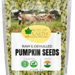 Bliss of Earth Dehulled Pumpkin Seeds 500gm for Eating & Weight Loss, Naturally Organic immunity booster Health diet Superfood - Fast UK Delivery