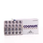Charak Pharma Cognium Tablet For Memory, Focus and Concentration | Reduce Stress and Promote Brain Health - 20 Tablets (Pack of 2) - Fast UK Delivery