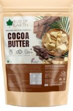 Bliss of Earth Cocoa Butter for Chocolate Making 500g, Food Grade, Raw & Organic for Hair, Skin & Stretch Marks - Fast UK Delivery