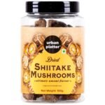 Urban Platter Dried Shiitake Mushrooms, 100g (Perfect for Asian Food and Sushi) - Fast UK Delivery