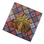 Leeve Dry Fruits Exquisite Dryfruits Gift Box Assortment Of Nuts & Dried Fruits Festival Gift For Family & Friends|Pack Of 1kg Combo Pack Of Almonds,Cashews,Raisins,PistaFestive Celebration 250gm each - Fast UK Delivery