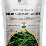 Bliss of Earth Dried Rosemary Leaves Certified Organic Rosmarinus Officinalis Great for Tea, Cooking, Hair & Memory 50GM - Fast UK Delivery