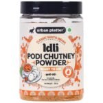Urban Platter South Indian Style Instant Idli Chutney Powder, 250g / 8.8oz [Molaga Podi, Just Add Water] - Fast UK Delivery