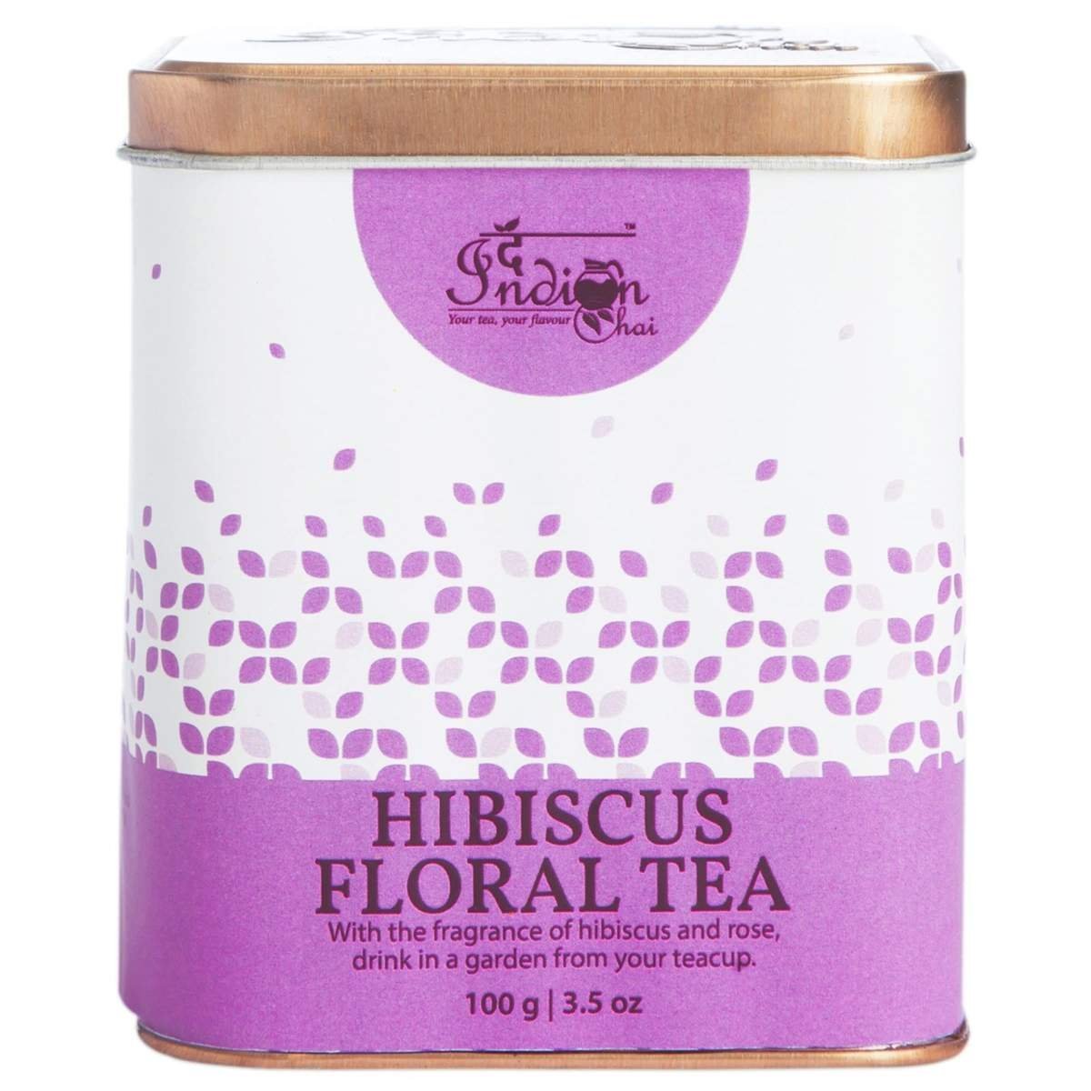 uk81drU4FrUbS-1.jpg The Indian Chai - Hibiscus Floral Tea 100g with Chamomile, Calendula, Rose, Peppermint etc, Supports Immunity, Heart and Digestive Health, Supports Weight Loss - Fast UK Delivery - Image 1