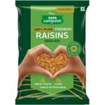 Tata Sampann Pure Raisins Seedless, Kishmish, 500g, Source Of Potassium, Premium Dry Fruits, Green Raisins - Fast UK Delivery