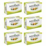 MEDIMIX Transparent - 125g | Pack of 6 | Bathing Bar For dry Skin | With Glycerine and Lakshadi Oil | - Fast UK Delivery