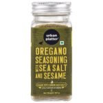 urban platter Oregano Seasoning With Sea Salt & Sesame Powder, (Product Of Greece, Greek Sea Salt, Mediterranean Herb, Season Vegetables),230 Grams - Fast UK Delivery