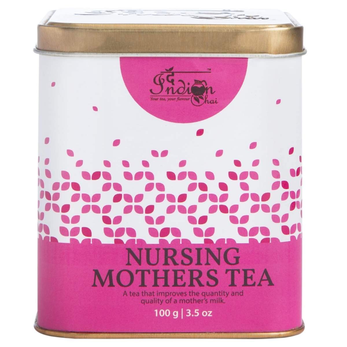 uk81fxKUWQrS-1.jpg The Indian Chai Nursing Mothers Tea 100g for Healthy Lactation with Fenugreek, Milk Thistle, Fennel Seed & More for Breastfeeding! - Fast UK Delivery - Image 1