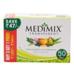 Medimix Transparent Soap with Glycerine and Lakshadi Oil Multipack, 125g 3+1 500 gm Box - Fast UK Delivery