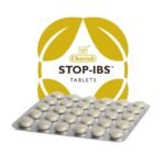 Charak Pharma Stop-IBS Tablet for Relief in Irritable Bowel Syndrome & Relieves Abdominal Gases | Contains Healing Herbs like Sunthi, Bilva & Musta (30 tablets) - Fast UK Delivery