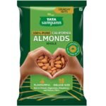 Tata Sampann Pure California Almonds Whole, 500g, Real Nuts, High in fibre, Badam Giri, Rich in Protein, Magnesium, Phosphorus and Dietary Fibre, Nuts & Dry Fruits - Fast UK Delivery