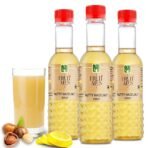 Dhampure Speciality Nutty Hazelnut Mocktail Cocktail - Makes 10-12 Drinks Each Bottle, 900Ml (300Ml X 3 Bottles) Pour Add Stir & Sip Syrup For Cocktails Mocktails/Non Alcoholic Beverage - Fast UK Delivery