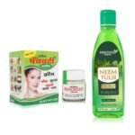 Panchvati Herbals Acne Cream 10 gm, & Neem Tulsi shampoo 100 ml, Removes pimple,Promotes growth of soft and healthy hair,help for hair growth - Fast UK Delivery
