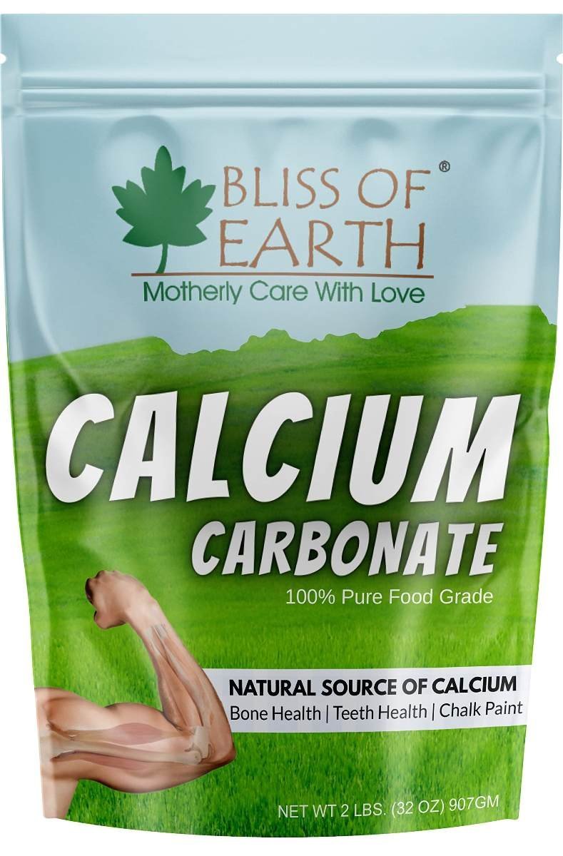 uk81iL2CUFp6L-1.jpg Bliss of Earth Calcium Carbonate Powder 907gm - Fast UK Delivery - Image 1