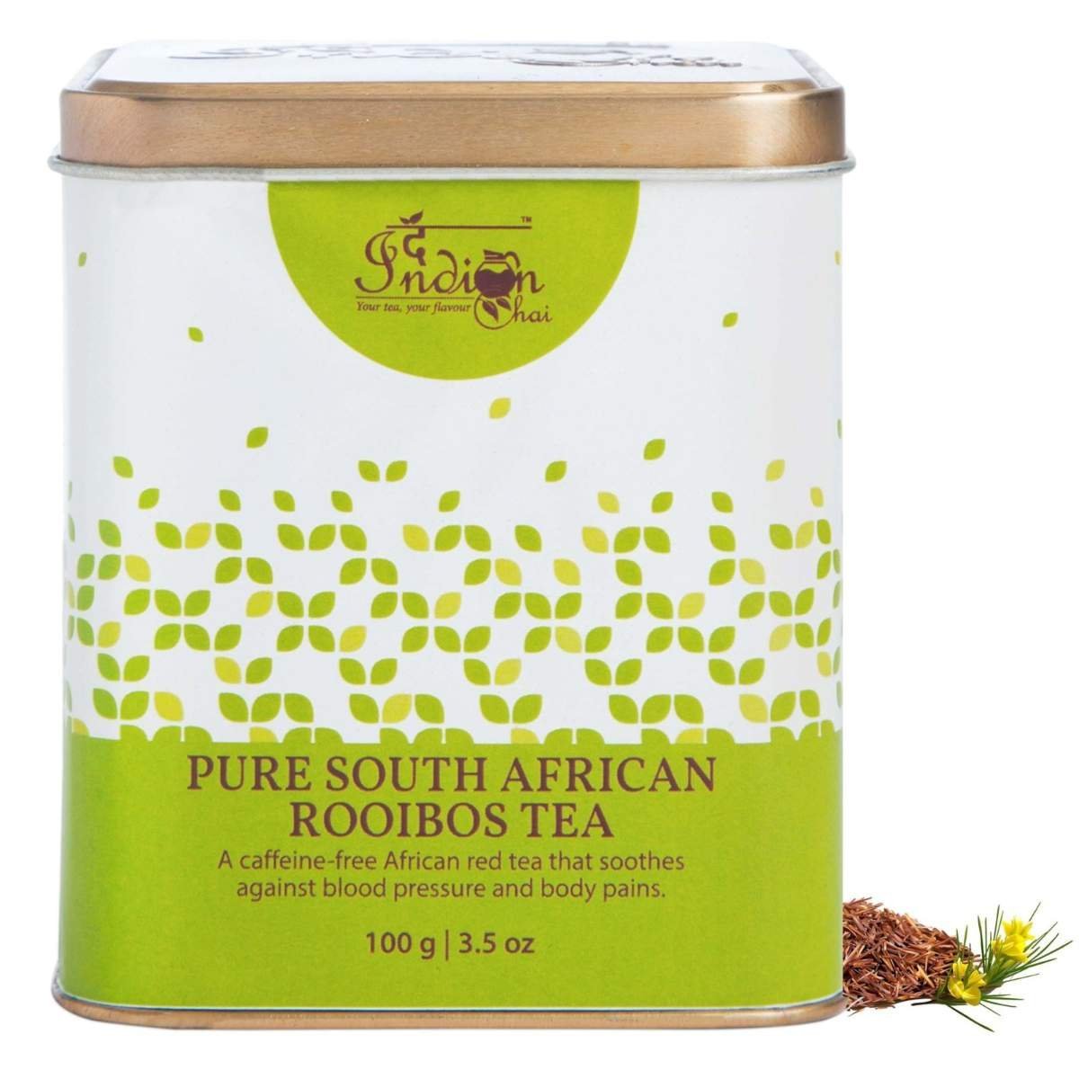 uk81jYzbMBWdL-1.jpg The Indian Chai - South African Rooibos Tea 100g, Pure Delight, Antioxidant-Rich Herbal Beverage for Relaxation and Wellness - Fast UK Delivery - Image 1