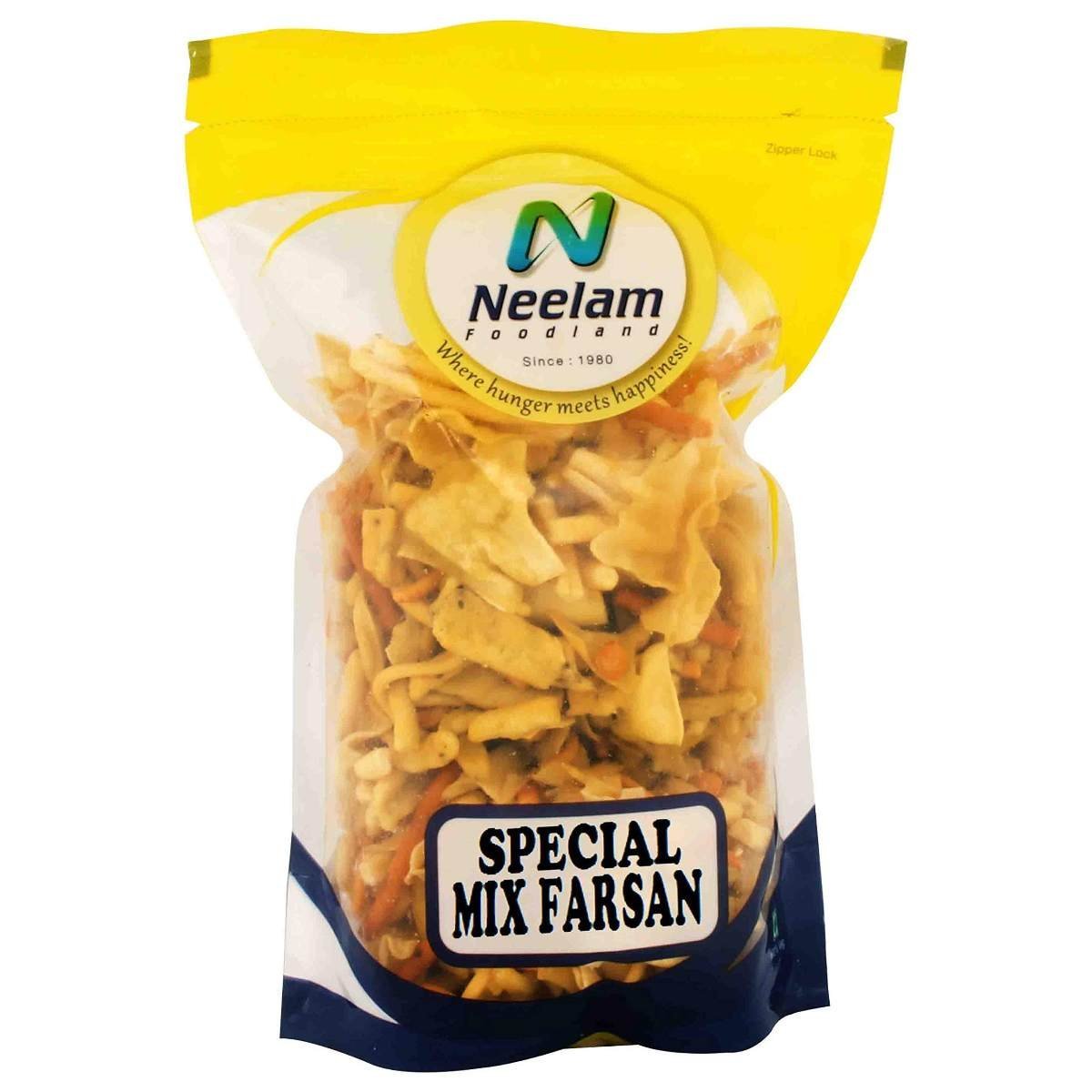 uk81llx-kFBmL-1.jpg Neelam Foodland Special Mix Farsan, 400 g - Fast UK Delivery - Image 1