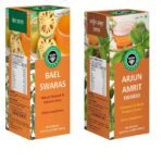 Heera Ayurvedic Research Foundation Cholestrol Controls Bael Juice (500 ml) + Arjun Amrit Swaras Sugar-Free Extract (500 ml)- Pack of 2 - Fast Shipping to USA