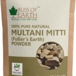 Bliss of Earth 100% Pure Multani Mitti Powder | Fuller's Earth Powder | 100GM | Great For Hair, Face, Skin - Fast UK Delivery