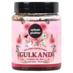 Urban Platter Natural Gulkand (Rose Petal Jam), 300g [100% Natural | Sun Dried | Nature's Coolant | Chaitri Roses.] - Fast UK Delivery