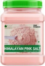 Bliss of Earth 1KG Fine Powder Pakistani Himalayan Pink Salt Non Iodised for Weight Loss & Healthy Cooking, Natural Saindha Namak - Fast UK Delivery
