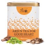The Indian Chai - Arjun Tea For Good Heart - 100Grams | Promotes Heart Health | Helps Maintain Cholesterol | Controls Blood Pressure | Herbal Tea | Ayurvedic Tea | Refreshing Flavour | Loose Leaves - Fast UK Delivery