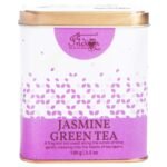 The Indian Chai Jasmine Green Tea 100g | Relaxation Aid | Antioxidant Rich | Digestive Support | Heart Health | Hydration Boost | Aromatic Experience - Fast UK Delivery