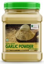 Bliss of Earth Garlic Powder 500gm Naturally Organic Dried For Cooking - Fast UK Delivery