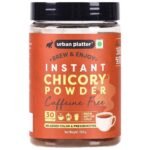 Urban Platter Instant Chicory Root Powder, 150g (Caffeine Free | Instantly Soluble | Add to Coffee | Quick Dissolve| Chicory Root Powder for reducing Caffeine Intake) - Fast UK Delivery