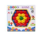 Girnar Hexie Puzzle Blocks 96 Pcs, Multicolor - Fast UK Delivery