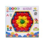 Girnar Hexie Puzzle Blocks 96 Pcs, Multicolor - Fast UK Delivery