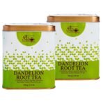 The Indian Chai Dandelion Root Tea 200g for Detox, Cleansing Liver, Supports Kidney Function and Digestive Health, Powerhouse of Antioxidants - Fast UK Delivery