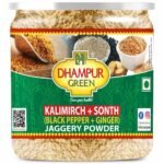 Dhampurgreen Black Pepper And Ginger Jaggery Powder, 300G | Buy 2 Get 1 Free - Fast UK Delivery