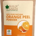 Bliss of Earth 100% Pure Orange Peel Powder | 100GM | Best For Naturally Glowing Skin | Natural Sun Tan Remover & Exfoliator | Hair Conditioning & Skin Care | - Fast UK Delivery