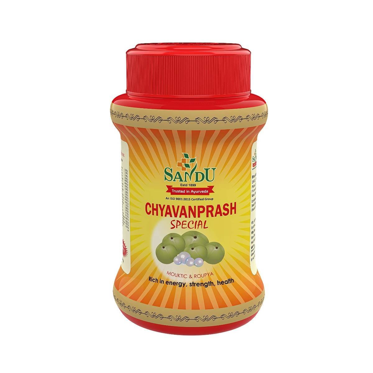 uk81vc0eCnpTS-1.jpg Sandu Chyavanprash | Ayurvedic Immunity Booster For The Entire Family - For Strength, Stamina And General Wellness (1 Kg) - Fast UK Delivery - Image 1