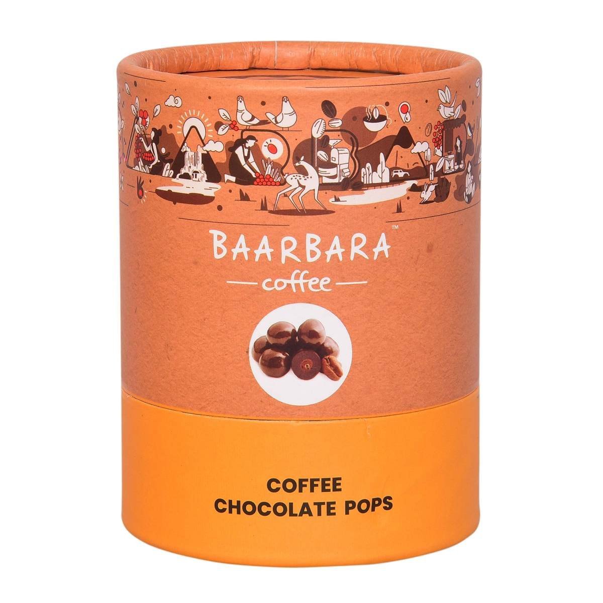 uk81xPEaZSD9L-1.jpg Baarbara Chocolate | Coffee Chocolate Pops | Pure Dark Chocolate Pops (Pack of 2) - Fast Shipping to USA & Canada - Image 1
