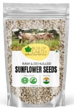 Bliss of Earth Dehulled Sunflower Seeds 200gm for Eating & Weight Loss, Naturally Organic Superfood - Fast UK Delivery
