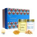 Tassyam Dry Fruit Gift Set | Perfect Festival Gift Box | Kaju & Kishmish Gift Box | Premium Cashews and Raisins | Premium Dry Fruits | Dry Fruit Gift Box | Wellness Gift Hamper - Fast UK Delivery