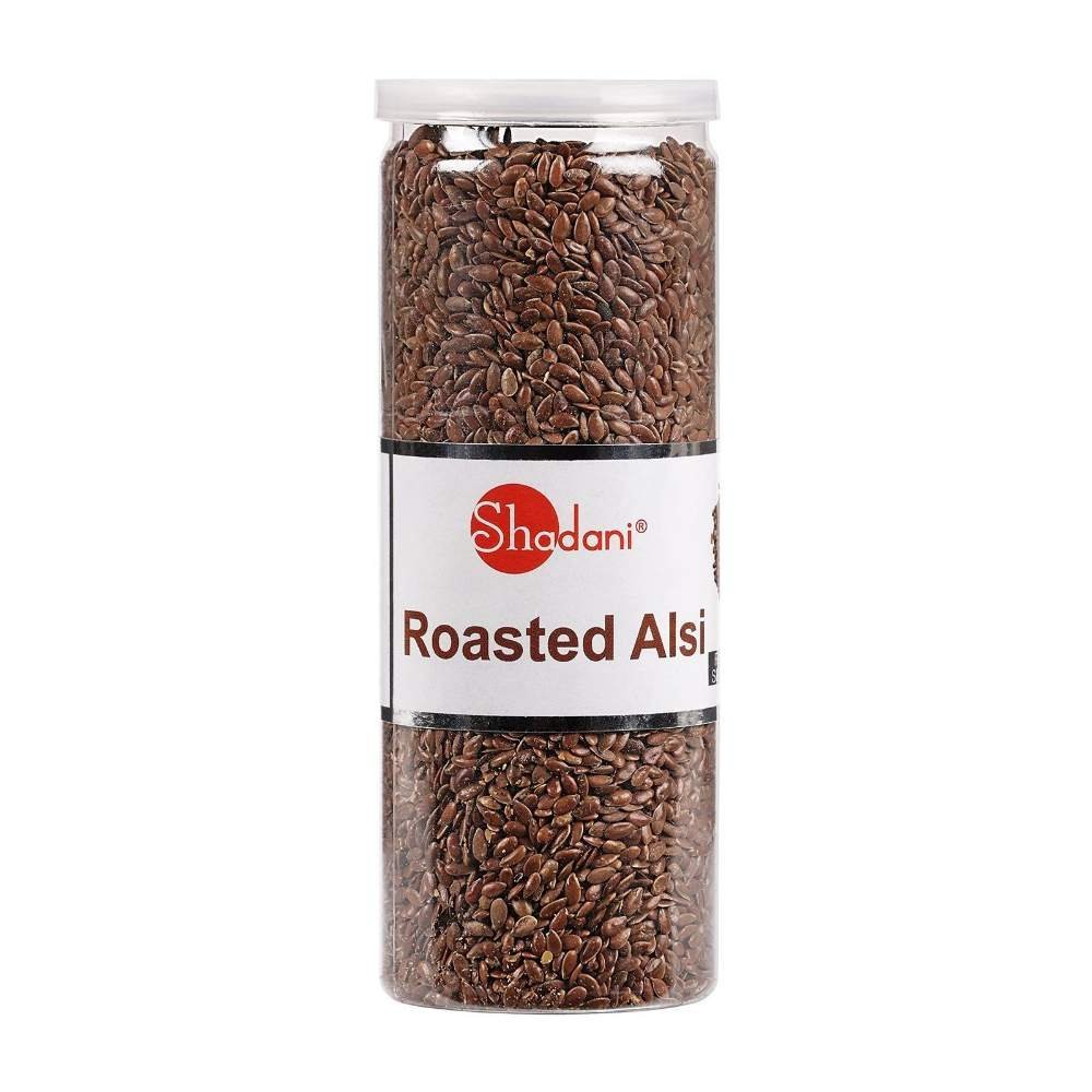 uk81z0yj7ANIL.jpg Shadani Roasted Alsi Can 180g - Fast UK Delivery - Image 1