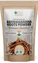 Bliss of Earth Ashwagandha Powder, Organic Stress Relief Supplement, 453g, Ayurvedic Herbal Adaptogen for Energy and Focus - Fast UK Delivery