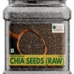 Bliss of Earth Raw Chia Seeds For Weight Loss, Raw Super Food With Omega & Fiber 600gm - Fast UK Delivery