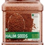 Bliss Of Earth 600gm Halim Seeds Organic For Eating, Aliv Seeds For hair, Garden Cress Seed For Immunity Booster - Fast UK Delivery