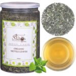 The Indian Chai - Organic Nettle Leaf Tea -100g | Herbal Tea | Promotes Skin, Hair & Bone health | Lowers Blood Pressure Levels | Helps Cleansing Liver | Detox tea | Caffeine Free - Fast UK Delivery
