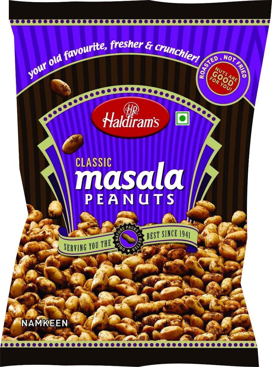 uk91MMJtT3IdL-1.jpg Haldiram's Delhi Masala Peanut, 200g - Fast UK Delivery - Image 1