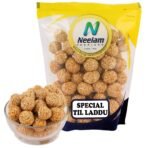Neelam Foodland Special Til Laddu (400 gm) - Fast UK Delivery