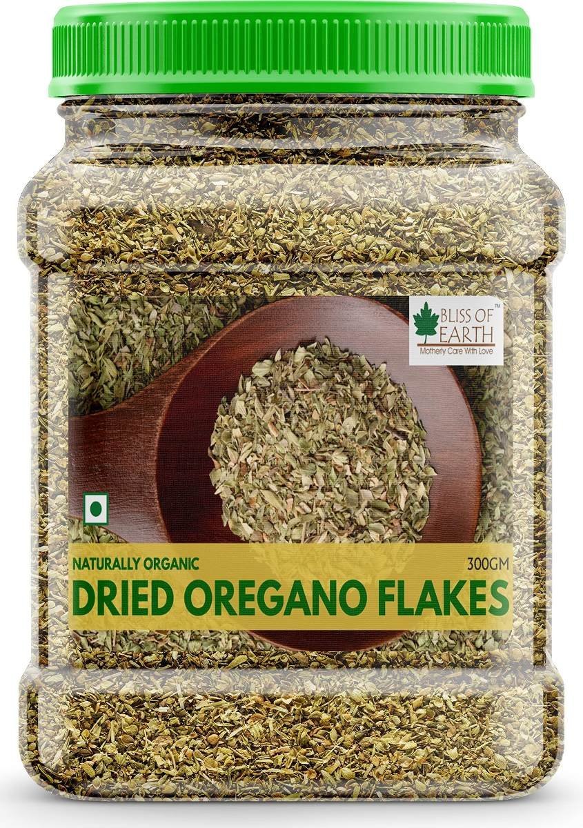 uk91OzH7ws8eL-1.jpg Bliss of Earth 300Gm Naturally Organic Dried Oregano Flakes For Seasoning On Pizza & Pasta - Fast UK Delivery - Image 1