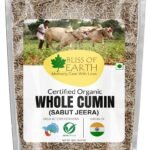 Bliss of Earth 1kg Organic Cumin Seed Jeera Whole Spice, Sabut Jeera best for cooking - Fast UK Delivery