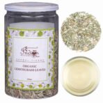 The Indian Chai Organic Lemongrass Tea 100g, Caffeine Free Herbal Tea for Detox, Helps with Digestion, Relaxation, Immunity, Cough & cold, Also Used in Cooking, Edible - Fast UK Delivery