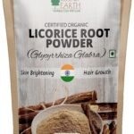 Bliss of Earth Organic Licorice Root Powder For Eating Mulethi Powder For Digestion Skin Whitening Hair & face 453 gm - Fast UK Delivery